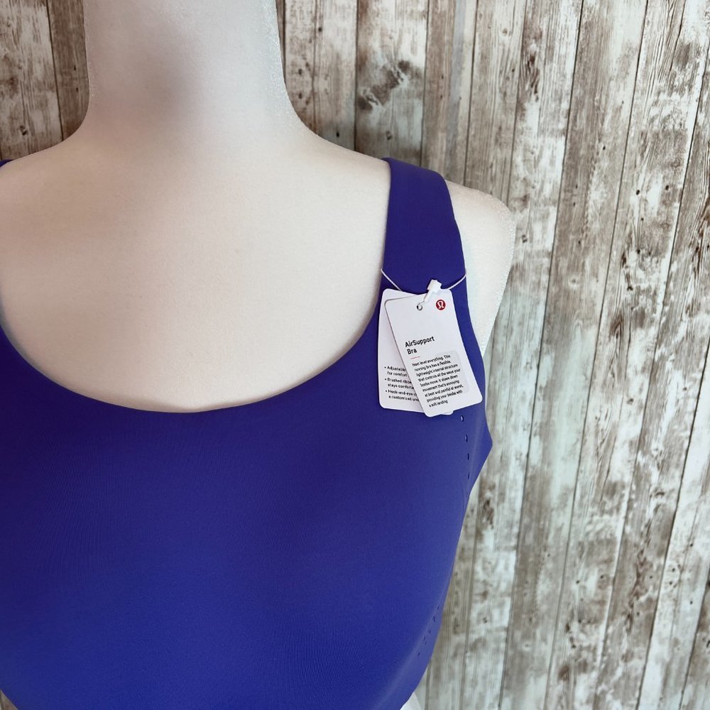 Women's Purple Lululemon AirSupport Bra size 40D - Picture 3 of 7